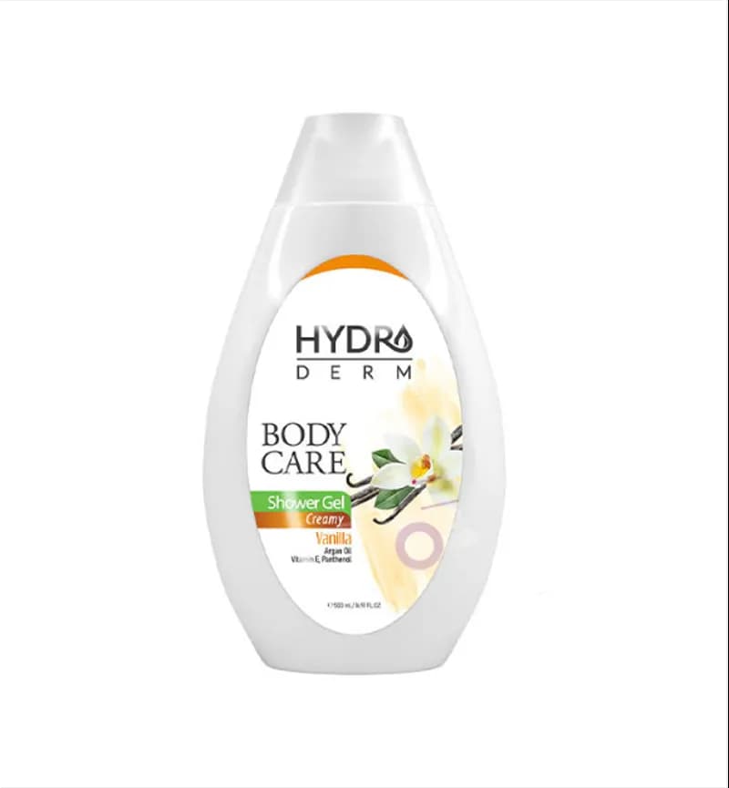 شامپو بدن کرمی هیدرودرم HydroDerm مدل Vanilla