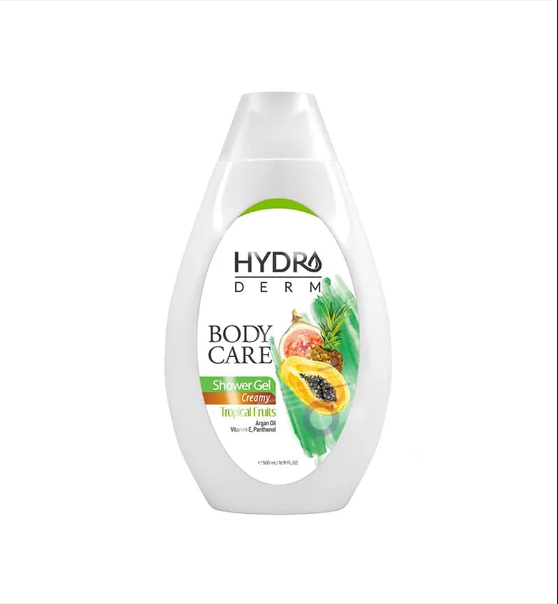شامپو بدن کرمی هیدرودرم HydroDerm مدل Iropical Fruits