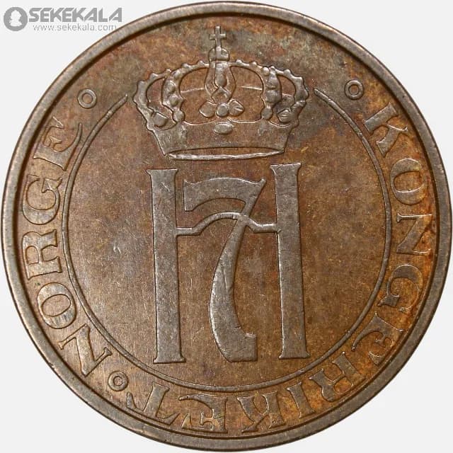 سکه 5 اوره نروژ 1941 (هاکان هفتم)