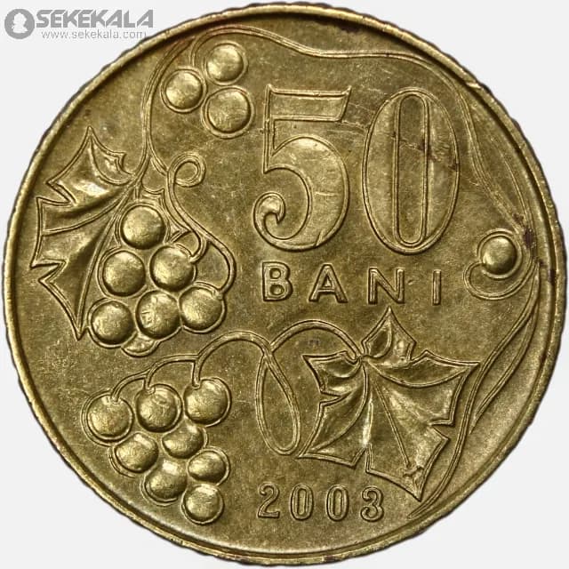سکه 50 بانی مولداوی 2003