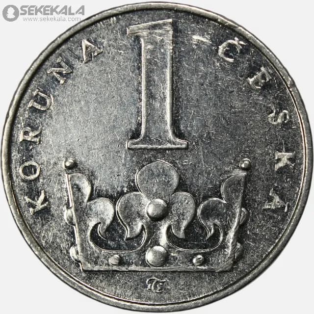 سکه 1 کرون جمهوری چک 1993
