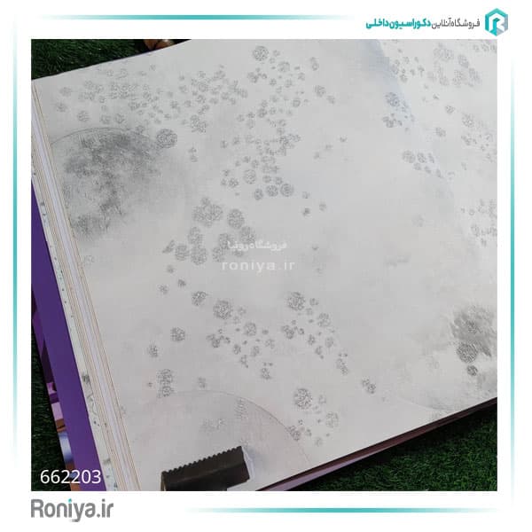 کاغذ دیواری بچهگانه ماه اکلیلی کد 662201 — تصویر ۵