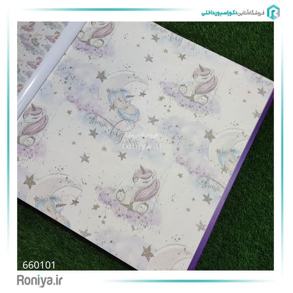 کاغذ دیواری تک شاخ کد 660101