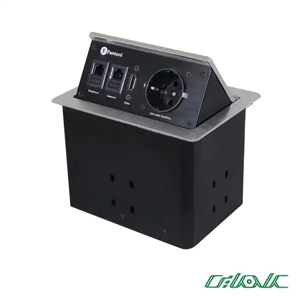 پریز توکار فانتونی مدل N330