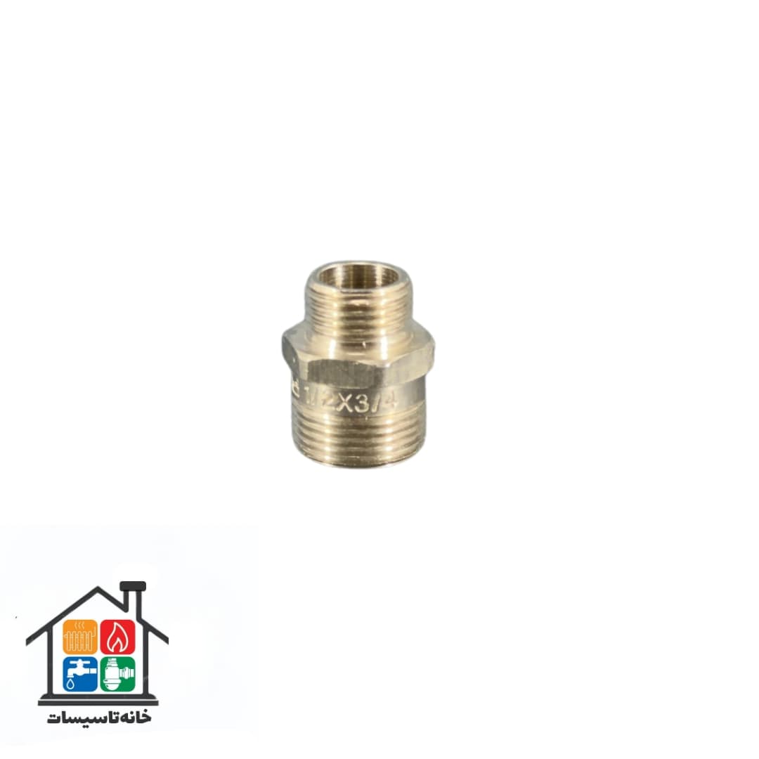 مغزی تبدیلی روپیچ نیوپایپ سایز 1/2×3/4 — تصویر ۲