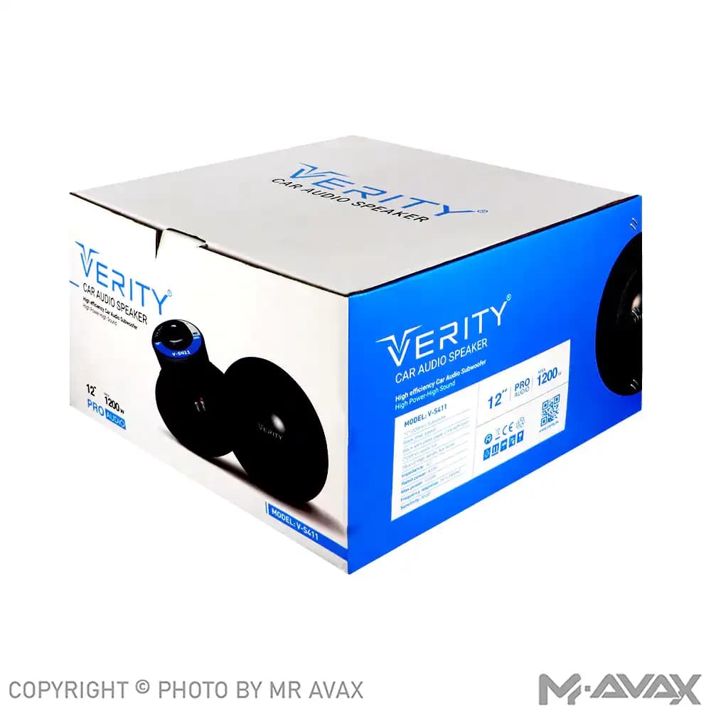 ساب ووفر 12 اینچ وریتی V-S411 — تصویر ۴
