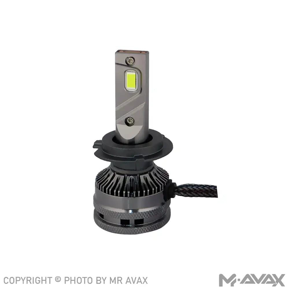 هدلایت لنزو مدل M125 PRO پایه 6000K H7 (دو عددی) — تصویر ۲