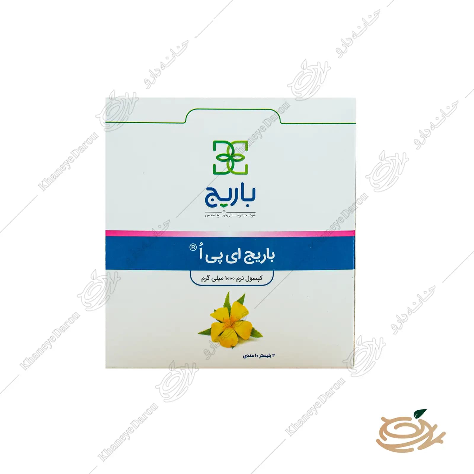 کپسول روغن گل مغربی ای پی او باریج
