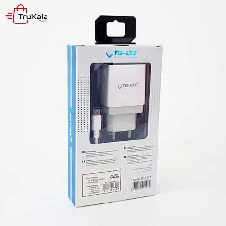 شارژر دیواری تایپ سی TD-LTE مدل TD-FT57 — تصویر ۸