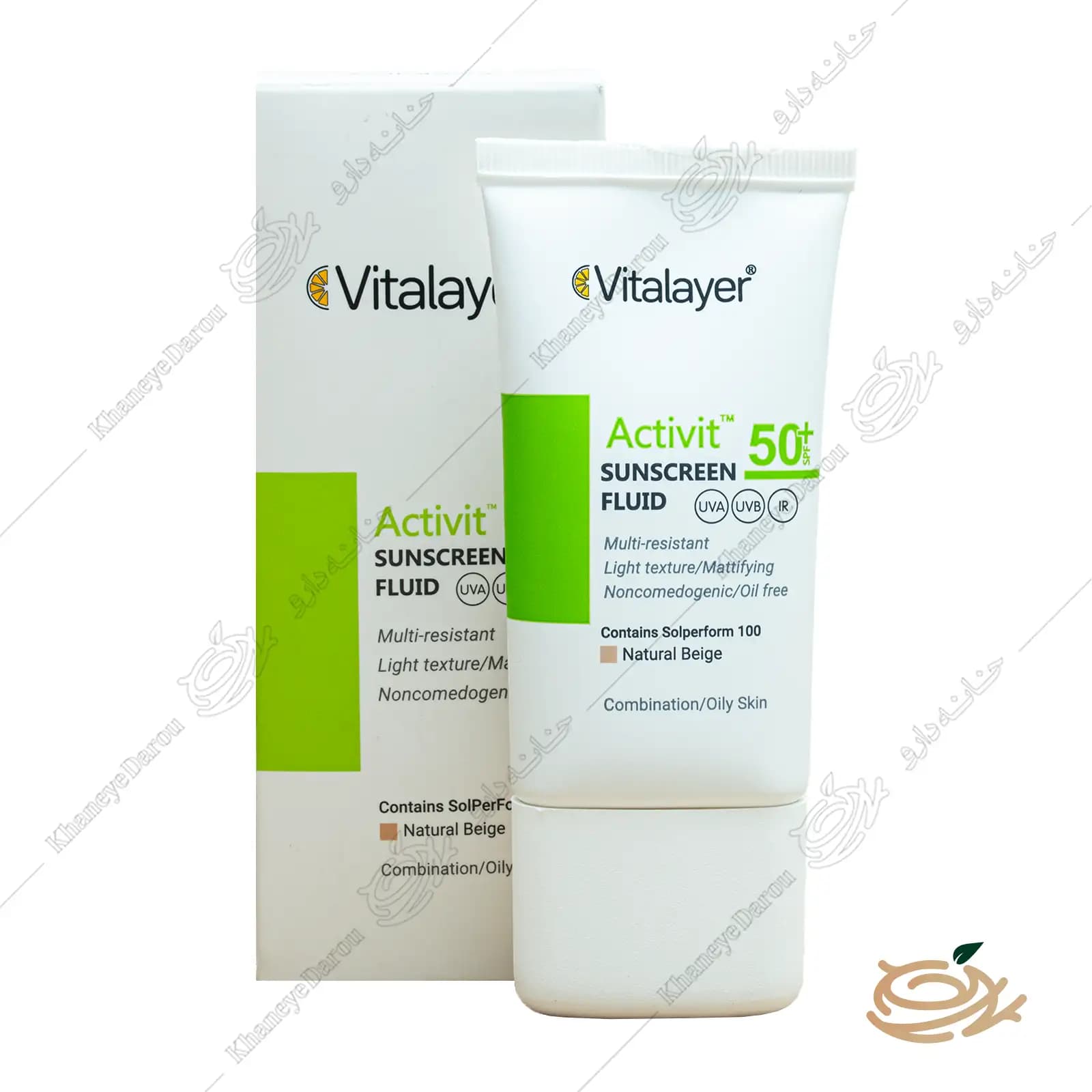 فلوئید ضد آفتاب اکتی ویت ویتالیر SPF50