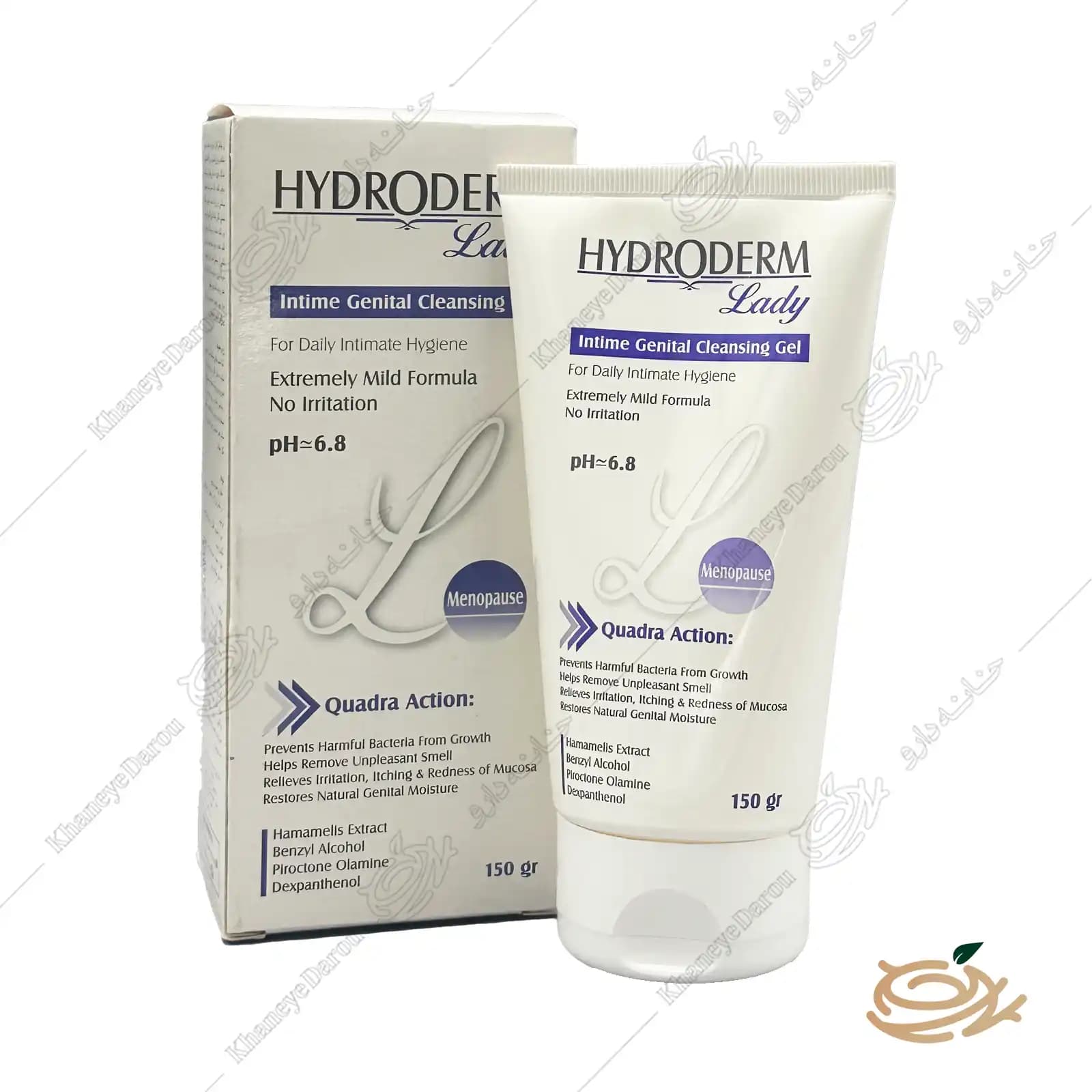ژل بهداشتی بانوان یائسه هیدرودرم حجم 150 گرم