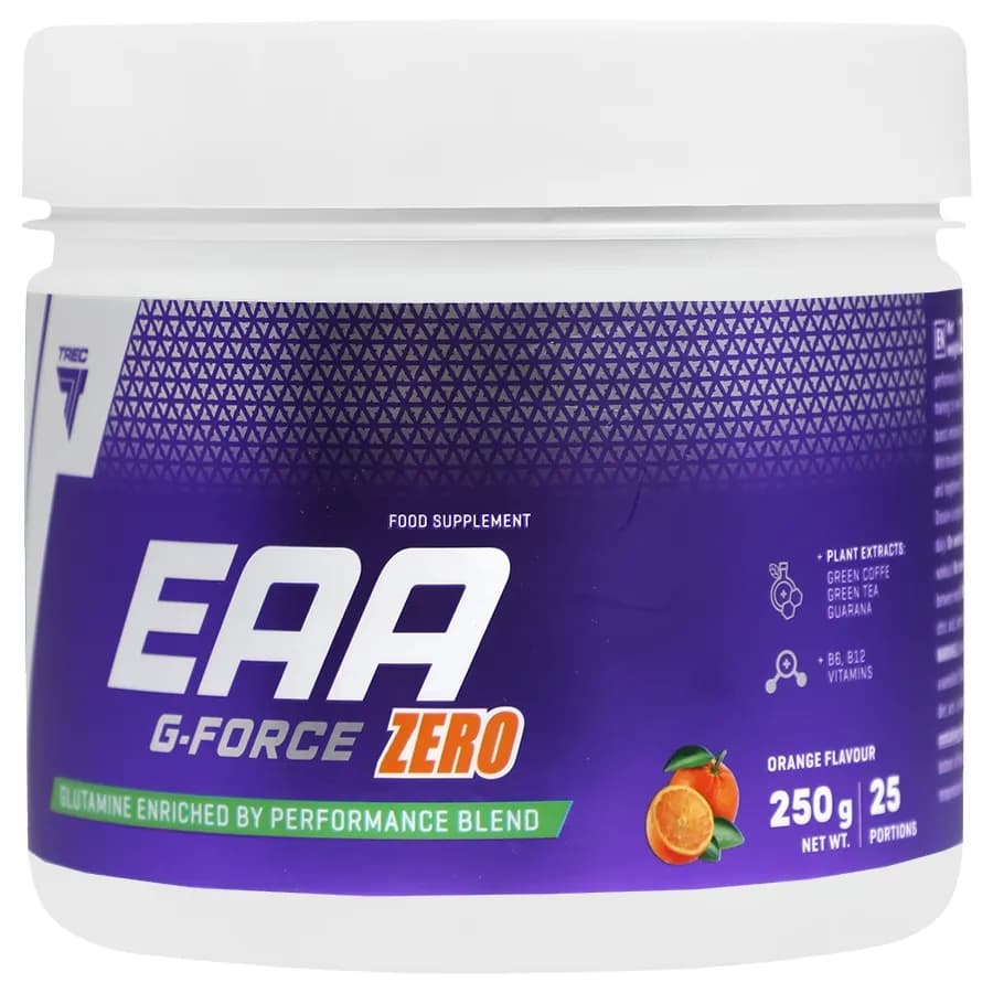 پودر EAA ایی ای ای جی فورس زیرو 250 گرم پرتغال | Recovery Combo Zero trec nutrition 250g