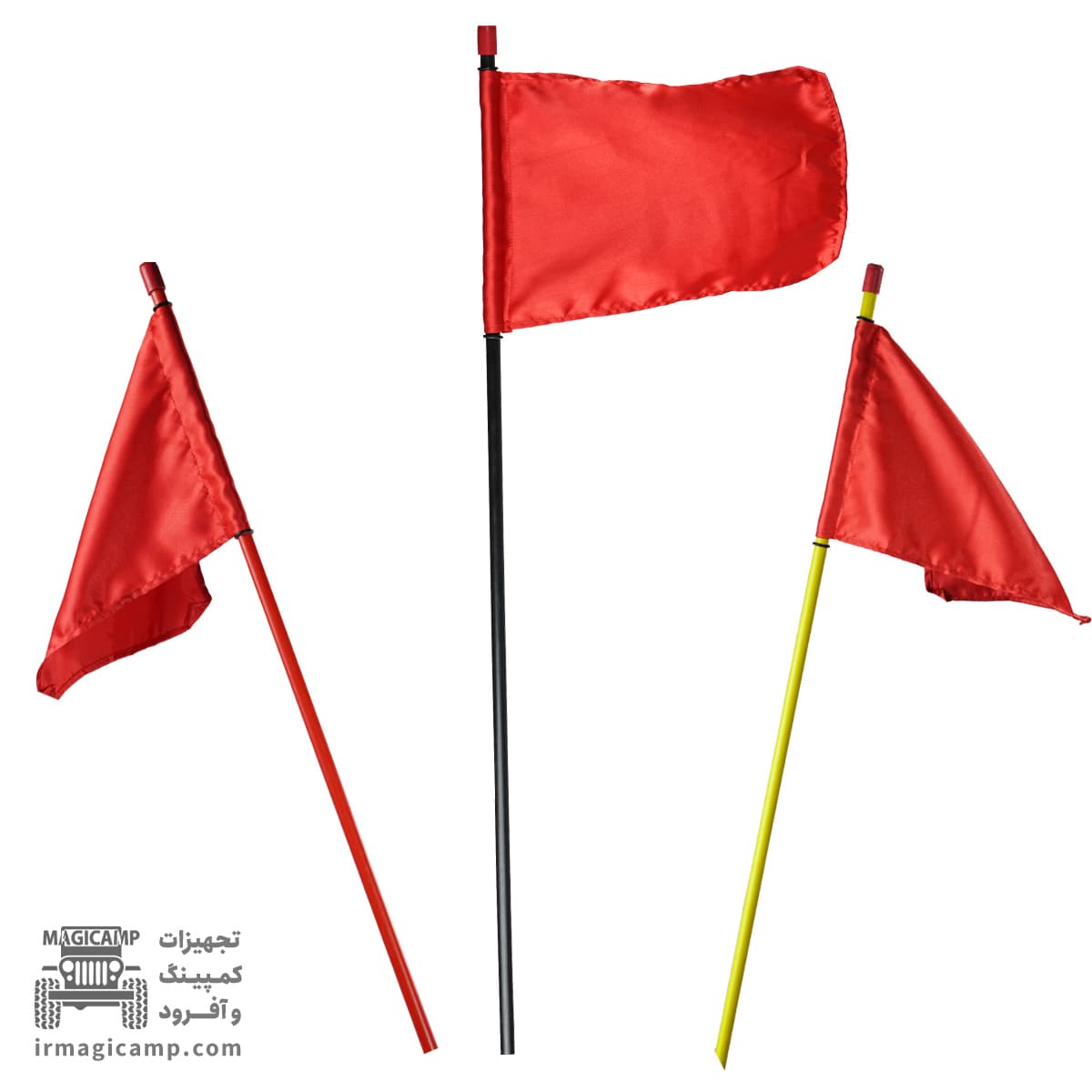 میل پرچم دو تکه آفرودی 2.7 متری مجیکمپ — تصویر ۳