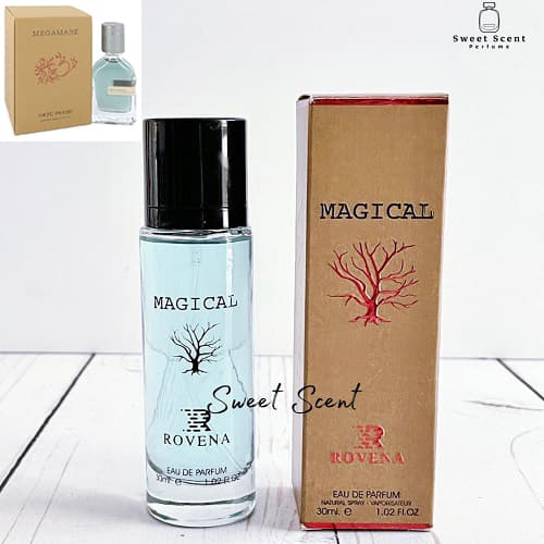 عطر ادکلن مجیکال روونا رایحه اورتو پاریسی مگامار(مگاماره) | Majical Rovena Orto Parisi Megamare حجم 30 میل استوانه ای (شرکتی)