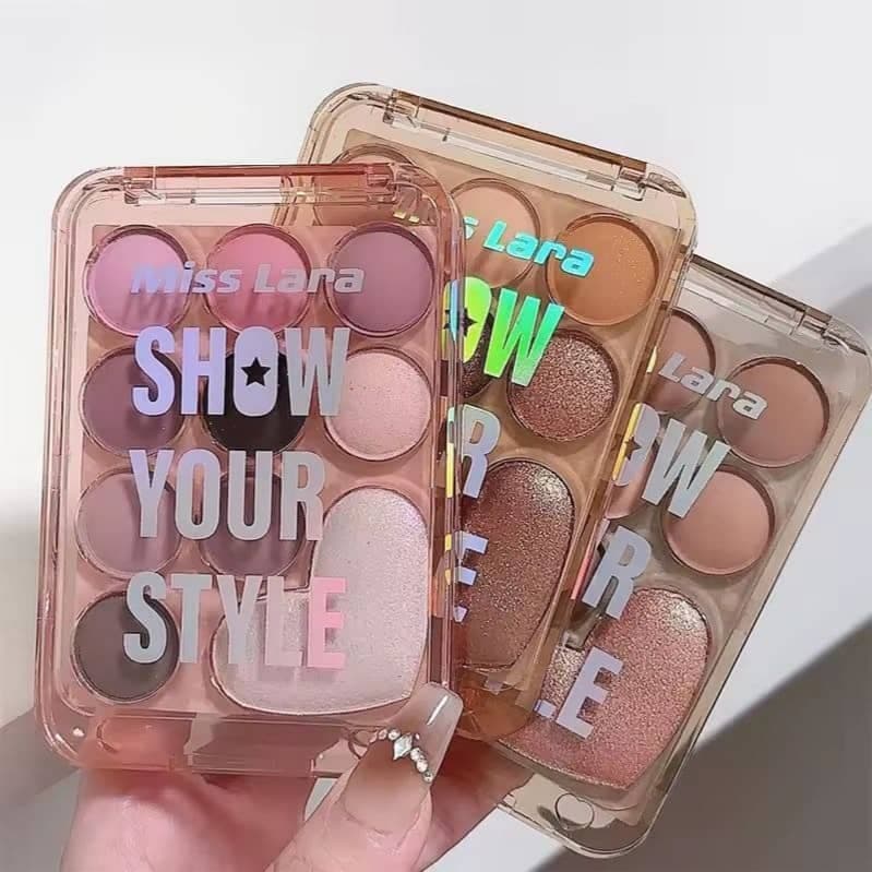 پالت سایه قلبی میس لارا Miss Lara مدل Show Your Style — تصویر ۸