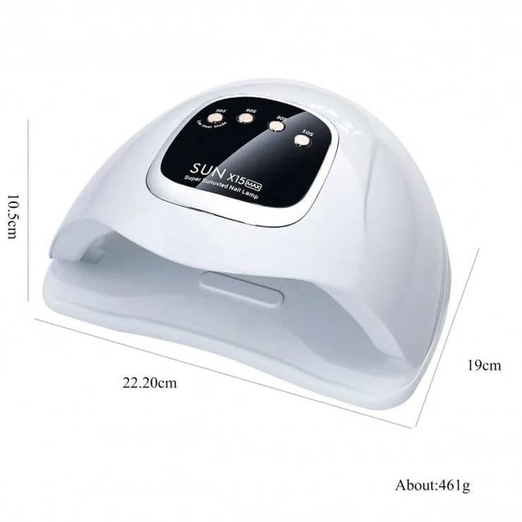 دستگاه یووی ال ای دی (LED-UV) کاشت ناخن سان SUN X15 MAX قدرت 280W — تصویر ۵