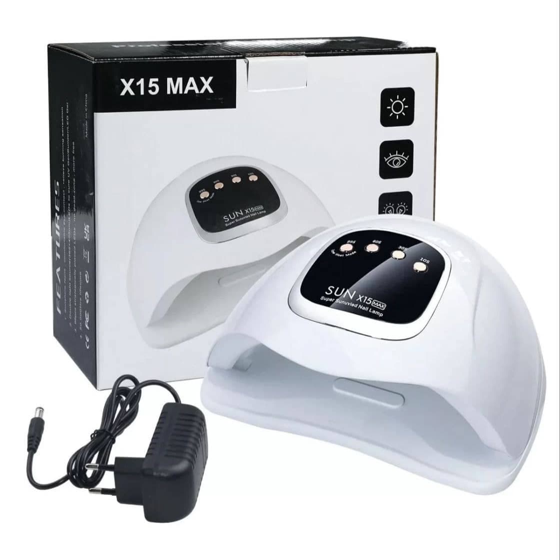 دستگاه یووی ال ای دی (LED-UV) کاشت ناخن سان SUN X15 MAX قدرت 280W — تصویر ۶
