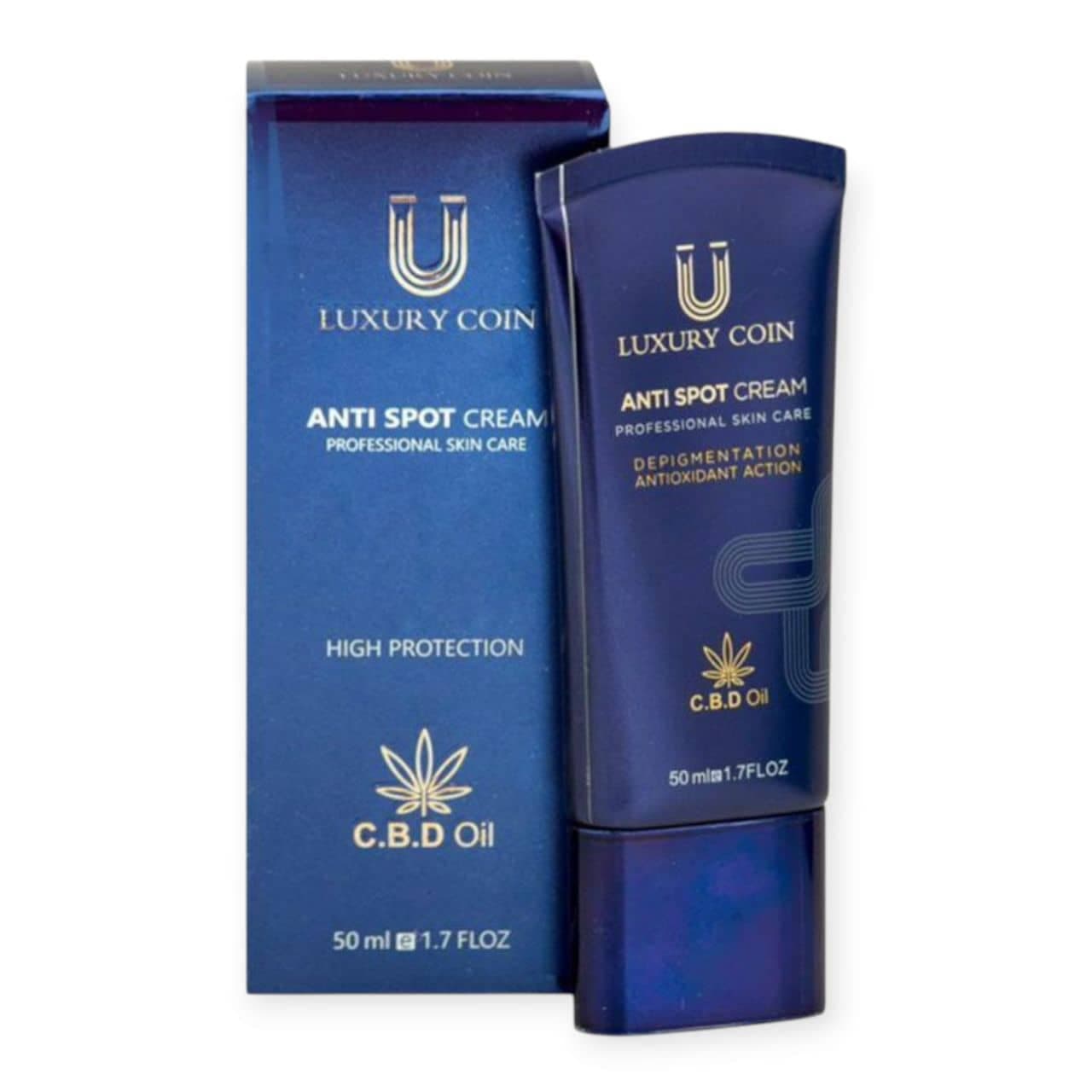 کرم ضدلک لاکچری کوین LUXURY COIN مدل Anti Spot Cream حجم 50 میل