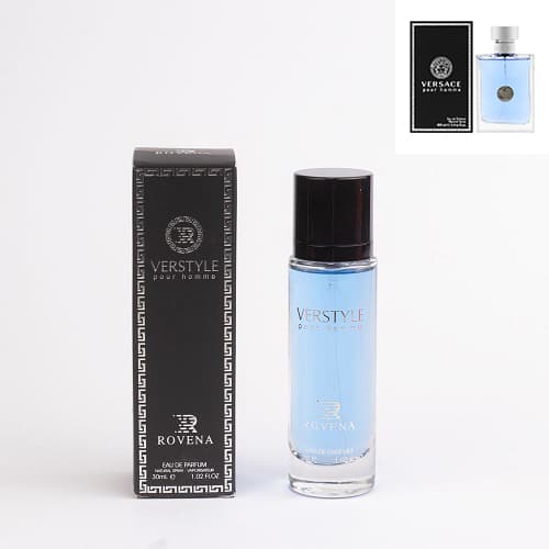 عطر و ادکلن مینی ورساچه پورهوم روونا | Versace Pour Homme حجم 30 میل استوانه ای