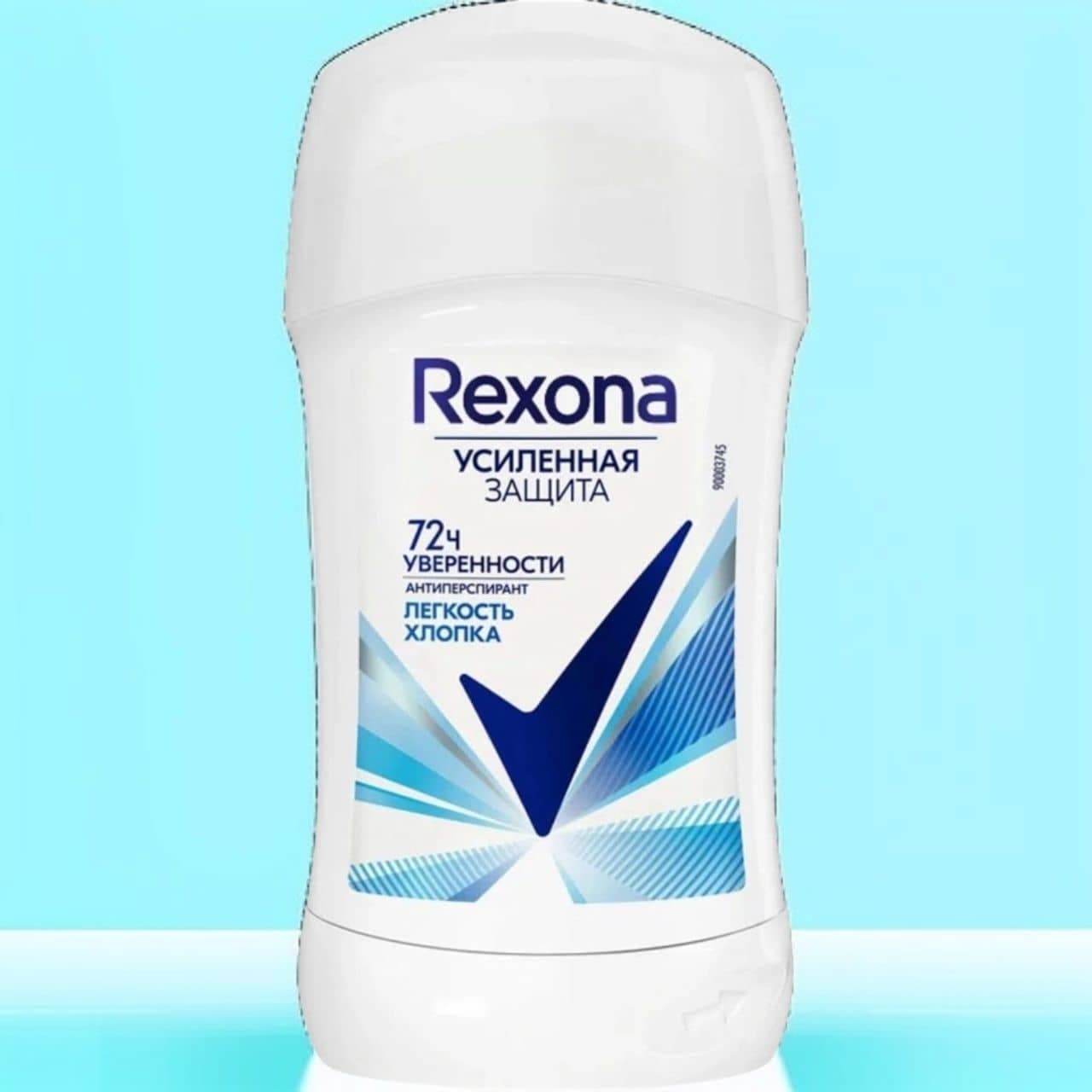 مام صابونی زنانه رکسوناREXONA مدل Cotton Dry اصل روسیه 72 ساعته حجم 50 گرم — تصویر ۲