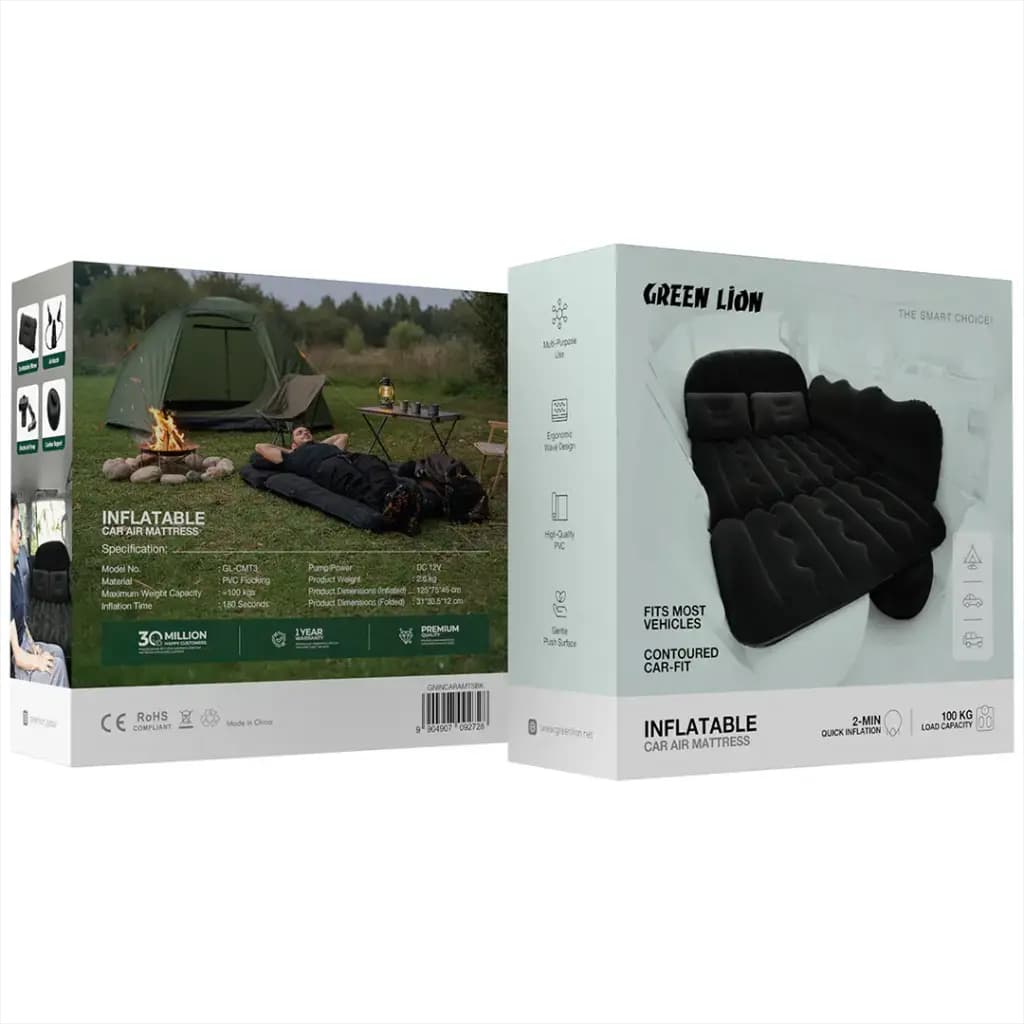تشک بادی خودرو گرین لاین Green Lion Inflatable Car Air Mattress GNINCARAMTS — تصویر ۵