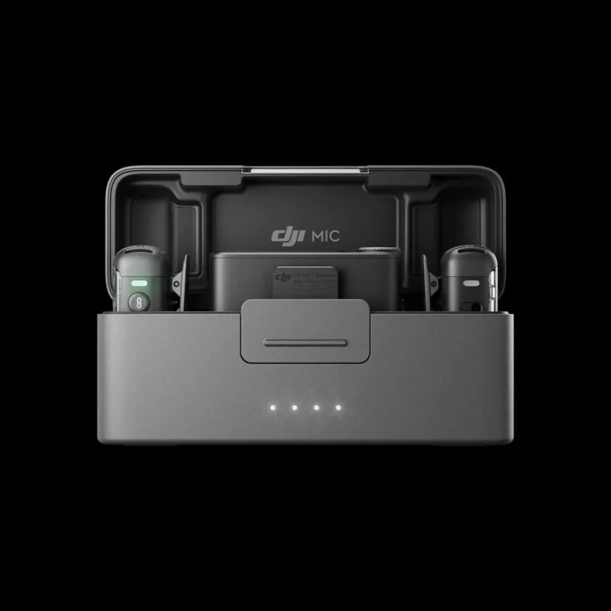 میکروفون یقه‌ای دی‌جی‌آی DJI Mic 2 (2 TX + 1 RX + Charging Case) — تصویر ۷