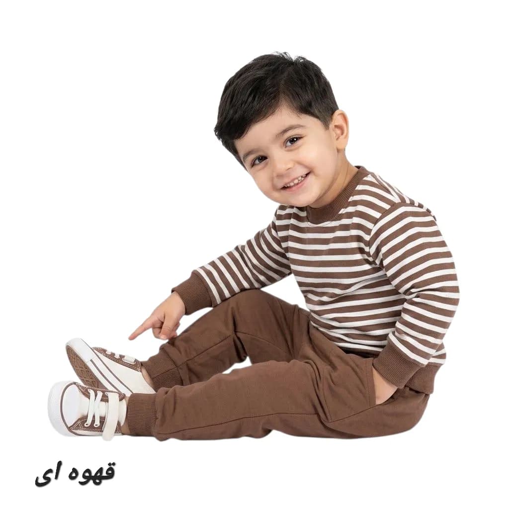 بلوز شلوار پسرانه راه‌دار