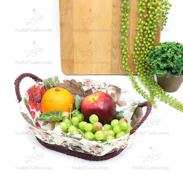 سبد نان دسته دار پارچه ای/50
