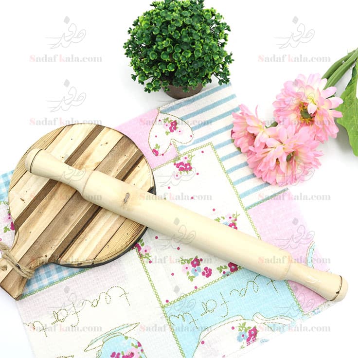 وردنه چوبی 30 سانت چنار