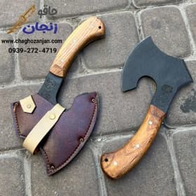 تبر نقلی کمپینگ زنجان با غلاف و تیغه فولادی