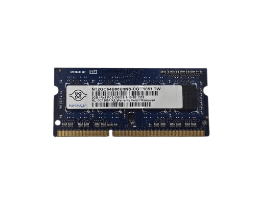 رم لپ تاپ NANYA 2GB PC3-10600 DDR3