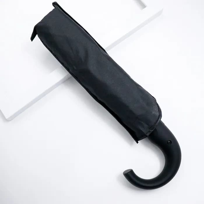 چتر دسته عصایی مشکی اتوماتیک کد 80060