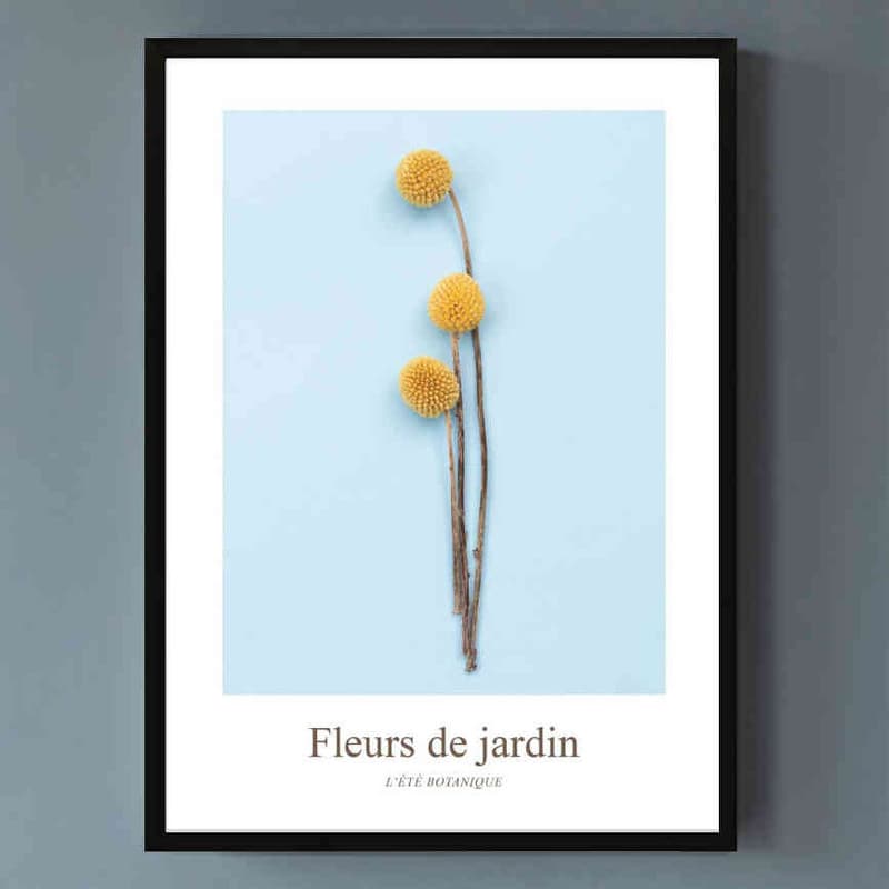 تابلو مدل Fleurs de jardin کد 248901966 — تصویر ۳