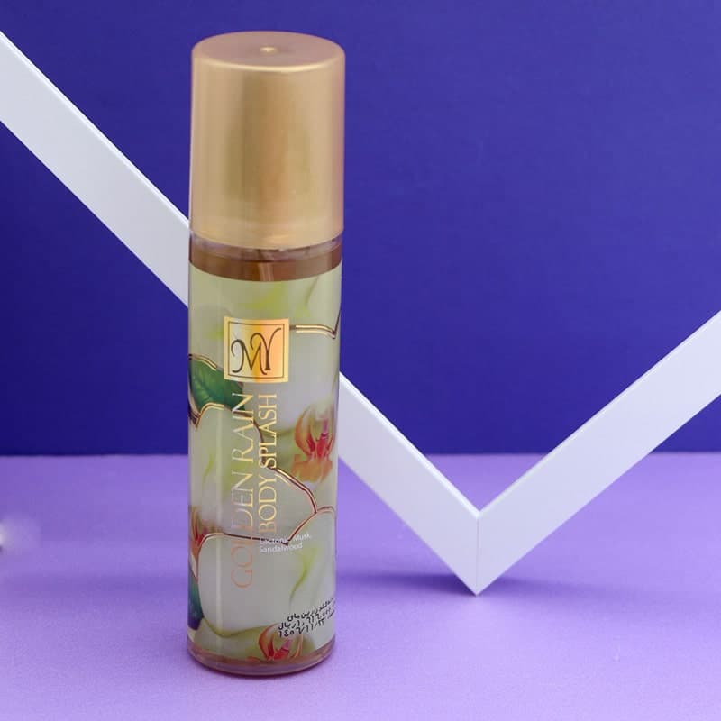 اسپری بادی اسپلش GOLDEN RAIN مای خوشبو کننده بدن 200 میل 90151 — تصویر ۲