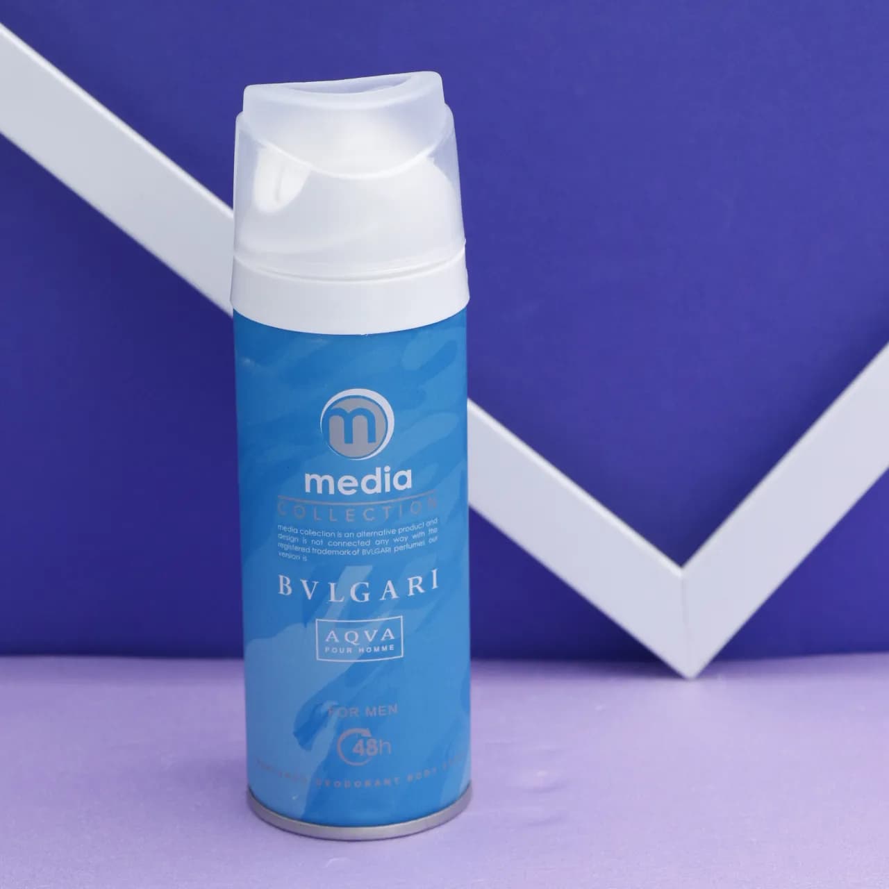 اسپری مردانه media BVLGARI AQVA خوشبو کننده بدن مدیا 200میل 90366