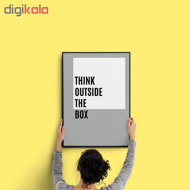 تابلو وینا مدل Think Outside The Box — تصویر ۴