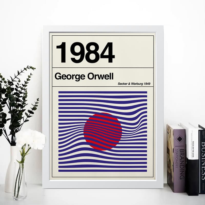 تابلو مدل 1984 Poster کدS1624-w — تصویر ۴