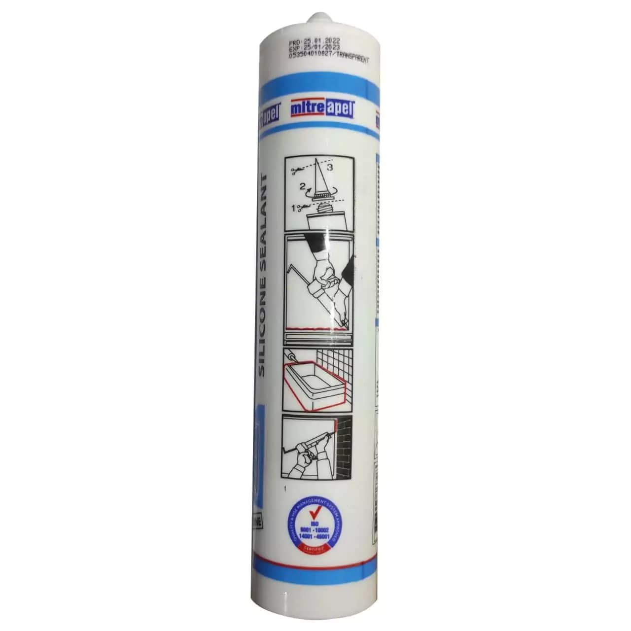 چسب آکواریوم میتراپل MITRE APEL آنتی باکتریال کارتن 24 عددی — تصویر ۲