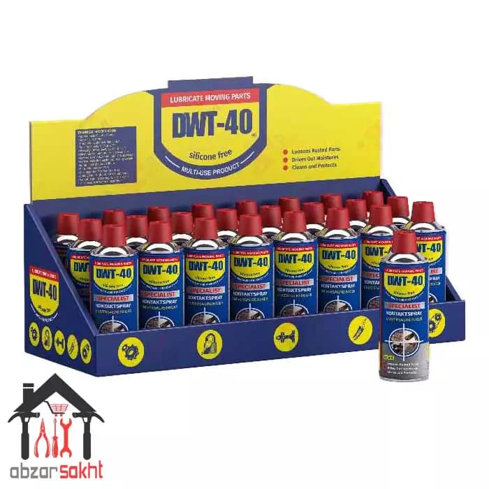 اسپری روان کننده و ضد زنگ DWT-40 استحکام
