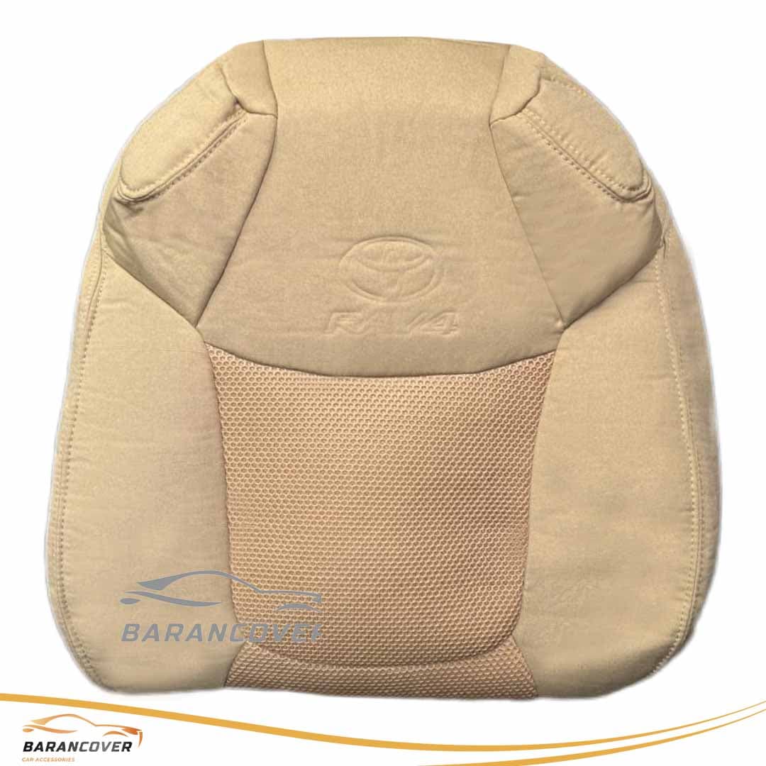 روکش صندلی تویوتا رافور (RAV 4) مدل 2024-2025 پارچه رنگ کرم