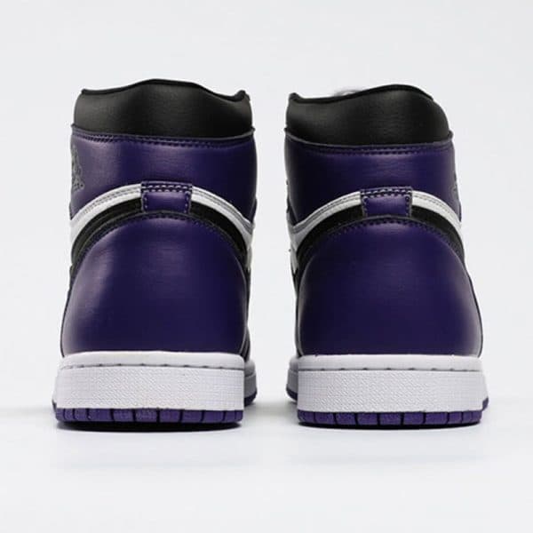 جردن 1 کورت بنفش Jordan 1 Retro Court Purple White — تصویر ۵