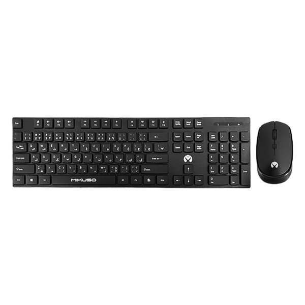 کیبورد و ماوس بی سیم MIKUSO مدل KB-C026