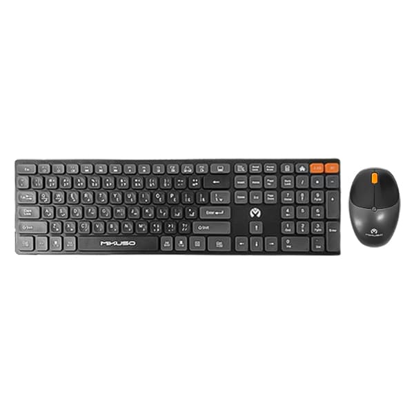 کیبورد و ماوس بی سیم MIKUSO مدل KB-C023
