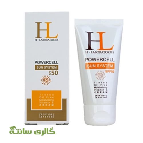 کرم ضد آفتاب رنگی اچ ال (HL) کد KKPK0042 — تصویر ۲