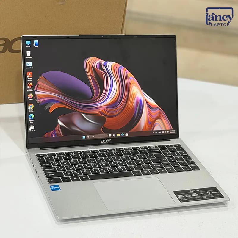 لپ تاپ اپن باکس 16 اینچی ایسر Aspire Lite 16 Core i3-1305U 8GB DDR5 256GB SSD Intel UHD Graphics WUXGA — تصویر ۳