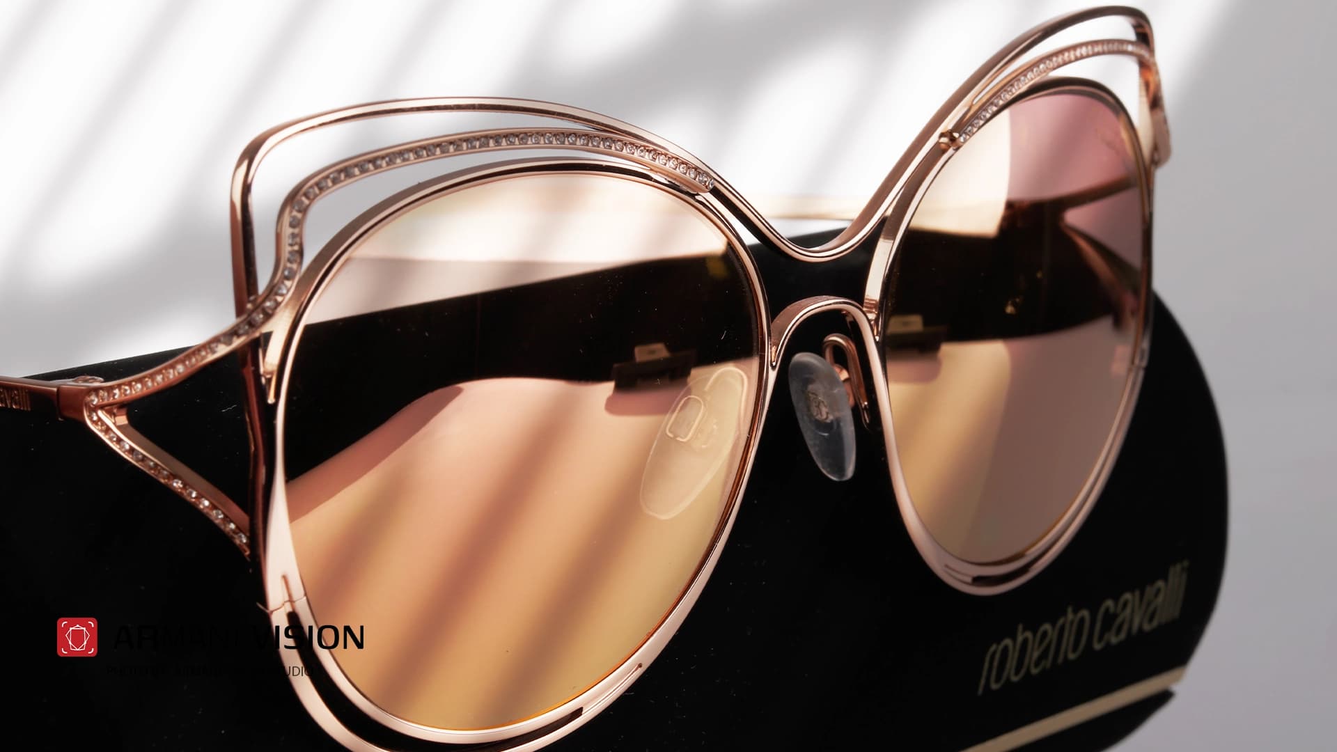عینک روبرتو کاوالی ROBERTO CAVALLI – MONTERIGGIONI – 1090 – 33G — تصویر ۸
