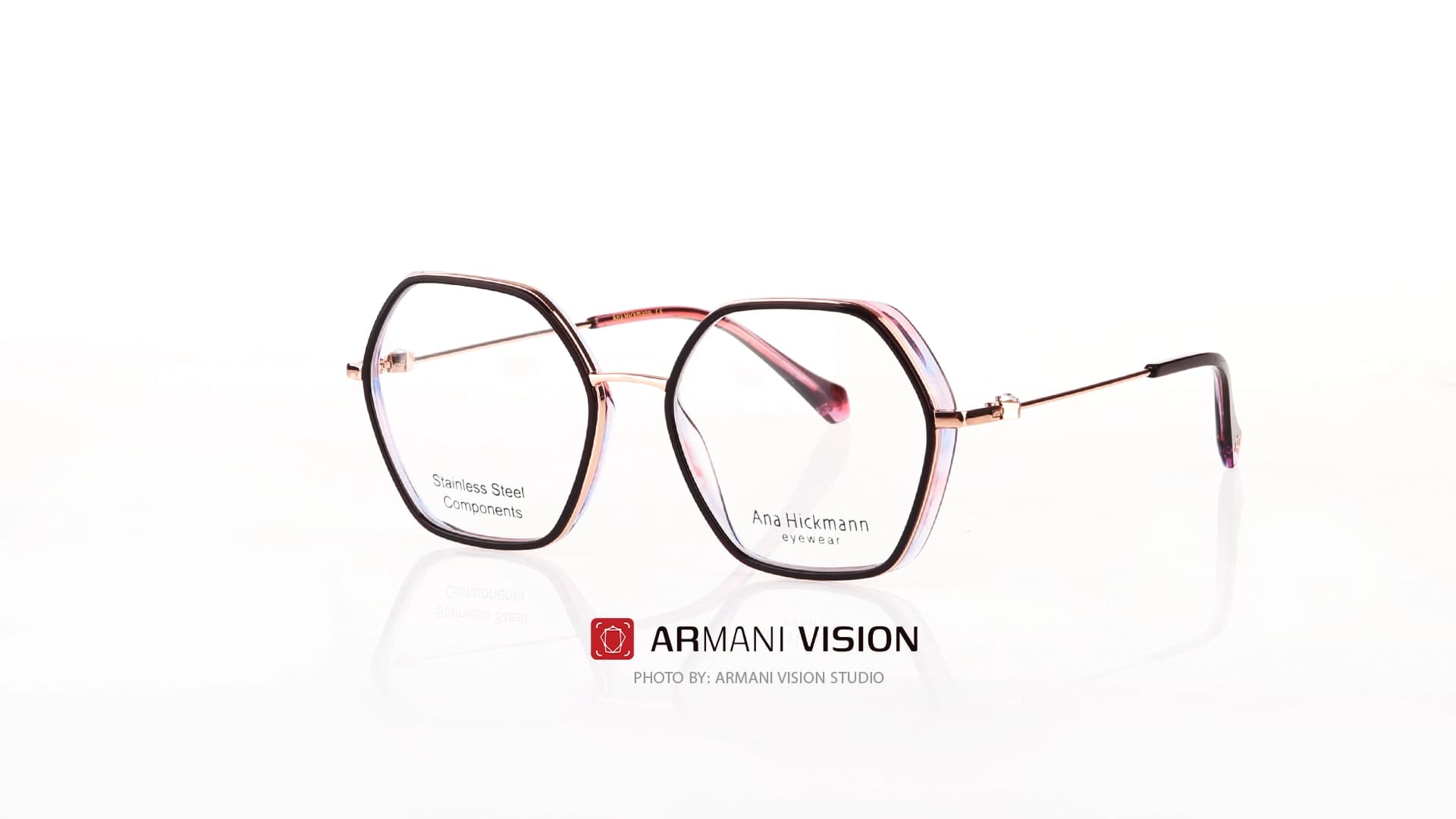 عینک آنا هیکمن Ana Hickmann – AH1490 – H03 — تصویر ۴