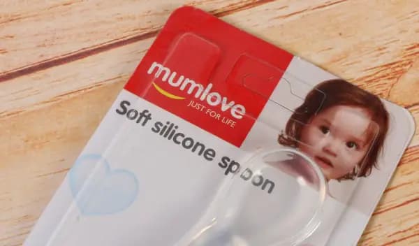 قاشق سیلیکونی سرکج mumlove — تصویر ۲