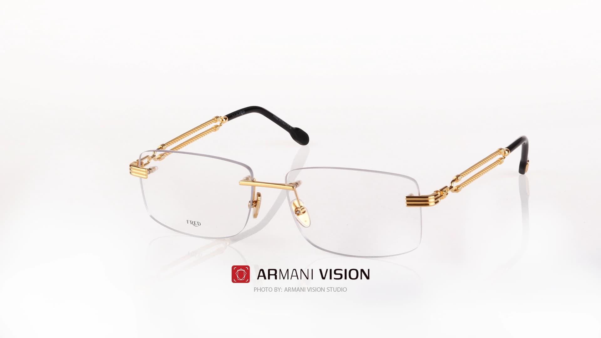 عینک فرد FRED – GOLD PLATED – FG50035U – 32 — تصویر ۴