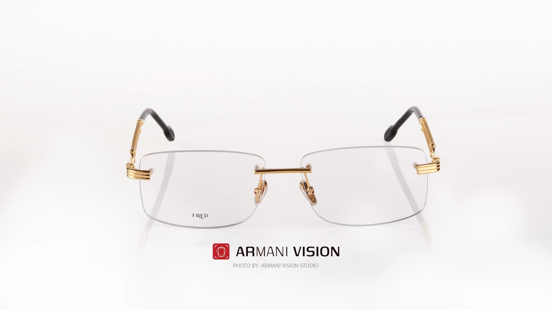 عینک فرد FRED – GOLD PLATED – FG50035U – 32 — تصویر ۲